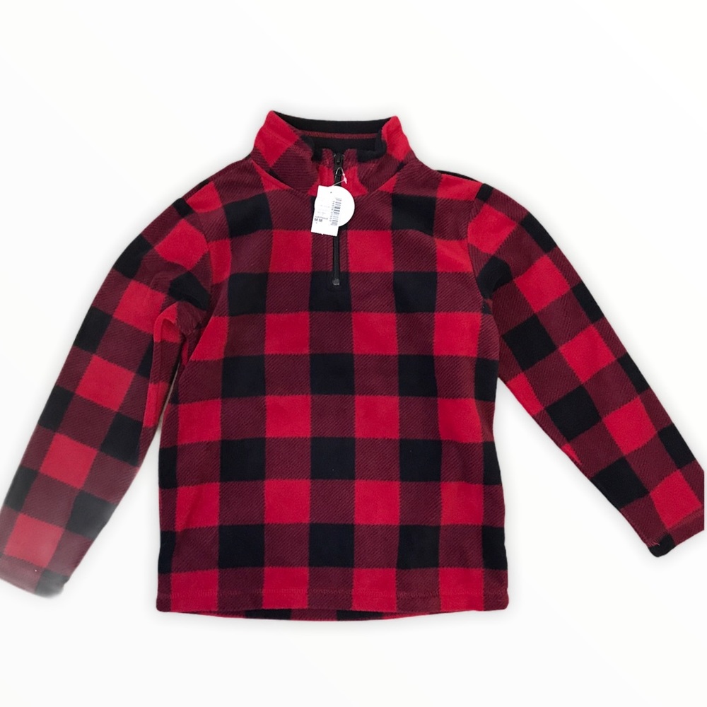 CHILDREN’S PLACE | Fleece Plaid Sweater NWT